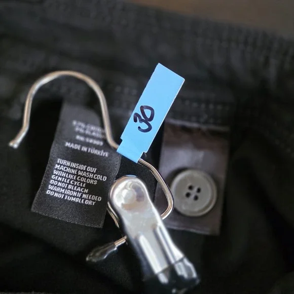 Antonio Melani Alexandra Twill High Rise Wide Leg Raw Hem Cropped Chino Pant 8 - Picture 11 of 11